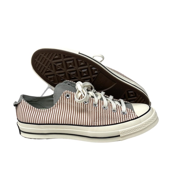 Converse Chuck 70 Crafted Stripe Low Top Canvas Men’s Sneakers A00474C - Picture 4 of 10